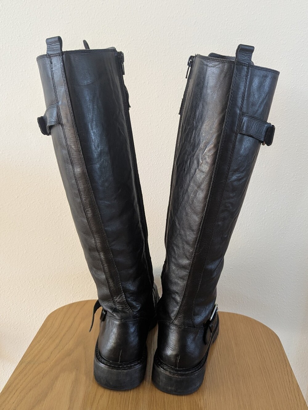 Lucky Brand Lace Up Moto Boot - Picture 4 of 11